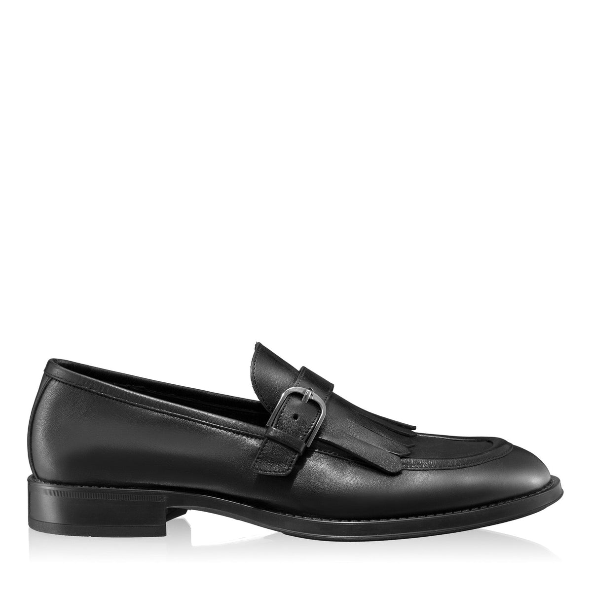 Pantofi Eleganti Barbati 7611 Vitello Negru