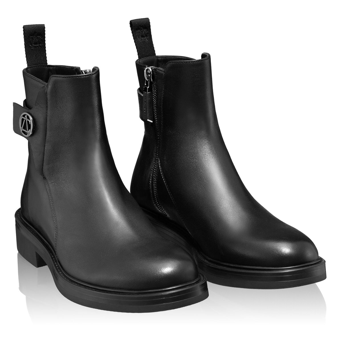 Ghete Dama 6453 Vitello Negru